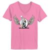 Ladies ComfortSoft ® V Neck Tee Thumbnail