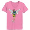 Ladies ComfortSoft ® V Neck Tee Thumbnail