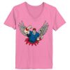 Ladies ComfortSoft ® V Neck Tee Thumbnail