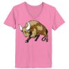 Ladies ComfortSoft ® V Neck Tee Thumbnail