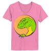 Ladies ComfortSoft ® V Neck Tee Thumbnail