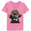 Ladies ComfortSoft ® V Neck Tee Thumbnail