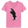 Ladies ComfortSoft ® V Neck Tee Thumbnail