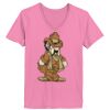 Ladies ComfortSoft ® V Neck Tee Thumbnail