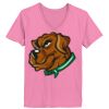 Ladies ComfortSoft ® V Neck Tee Thumbnail