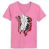 Ladies ComfortSoft ® V Neck Tee Thumbnail