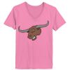 Ladies ComfortSoft ® V Neck Tee Thumbnail