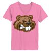 Ladies ComfortSoft ® V Neck Tee Thumbnail