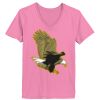 Ladies ComfortSoft ® V Neck Tee Thumbnail