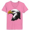 Ladies ComfortSoft ® V Neck Tee Thumbnail