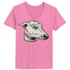 Ladies ComfortSoft ® V Neck Tee Thumbnail