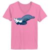 Ladies ComfortSoft ® V Neck Tee Thumbnail