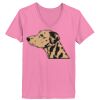 Ladies ComfortSoft ® V Neck Tee Thumbnail