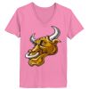 Ladies ComfortSoft ® V Neck Tee Thumbnail