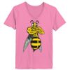 Ladies ComfortSoft ® V Neck Tee Thumbnail