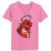 Ladies ComfortSoft ® V Neck Tee Thumbnail