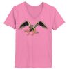 Ladies ComfortSoft ® V Neck Tee Thumbnail