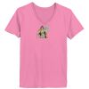 Ladies ComfortSoft ® V Neck Tee Thumbnail