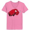 Ladies ComfortSoft ® V Neck Tee Thumbnail