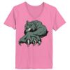 Ladies ComfortSoft ® V Neck Tee Thumbnail