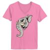 Ladies ComfortSoft ® V Neck Tee Thumbnail