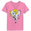 Ladies ComfortSoft ® V Neck Tee Thumbnail