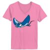 Ladies ComfortSoft ® V Neck Tee Thumbnail