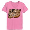 Ladies ComfortSoft ® V Neck Tee Thumbnail