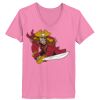 Ladies ComfortSoft ® V Neck Tee Thumbnail