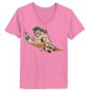 Ladies ComfortSoft ® V Neck Tee Thumbnail