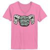 Ladies ComfortSoft ® V Neck Tee Thumbnail