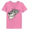 Ladies ComfortSoft ® V Neck Tee Thumbnail