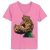 Ladies ComfortSoft ® V Neck Tee Thumbnail