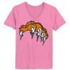 Ladies ComfortSoft ® V Neck Tee Thumbnail