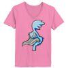 Ladies ComfortSoft ® V Neck Tee Thumbnail