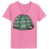 Ladies ComfortSoft ® V Neck Tee Thumbnail