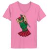 Ladies ComfortSoft ® V Neck Tee Thumbnail