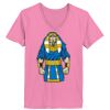 Ladies ComfortSoft ® V Neck Tee Thumbnail