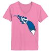 Ladies ComfortSoft ® V Neck Tee Thumbnail