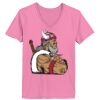 Ladies ComfortSoft ® V Neck Tee Thumbnail