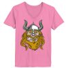 Ladies ComfortSoft ® V Neck Tee Thumbnail