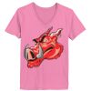 Ladies ComfortSoft ® V Neck Tee Thumbnail