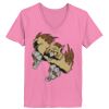 Ladies ComfortSoft ® V Neck Tee Thumbnail