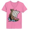 Ladies ComfortSoft ® V Neck Tee Thumbnail