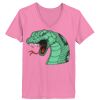 Ladies ComfortSoft ® V Neck Tee Thumbnail