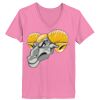 Ladies ComfortSoft ® V Neck Tee Thumbnail