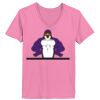 Ladies ComfortSoft ® V Neck Tee Thumbnail