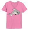 Ladies ComfortSoft ® V Neck Tee Thumbnail