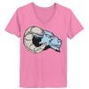 Ladies ComfortSoft ® V Neck Tee Thumbnail