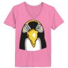 Ladies ComfortSoft ® V Neck Tee Thumbnail